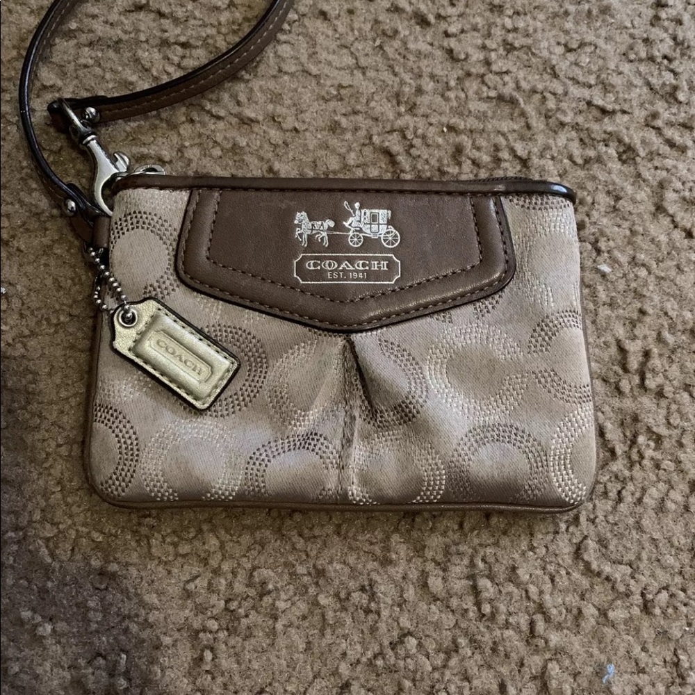Coach wristlet